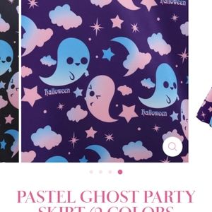 Pastel ghostly skirt